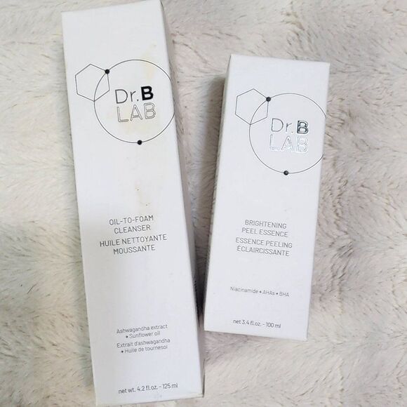 Dr.B Lab Cleanser and Peel Essence Bundle of 2 - Picture 1 of 4